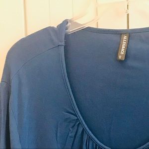 Plus size women’s jersey knit top